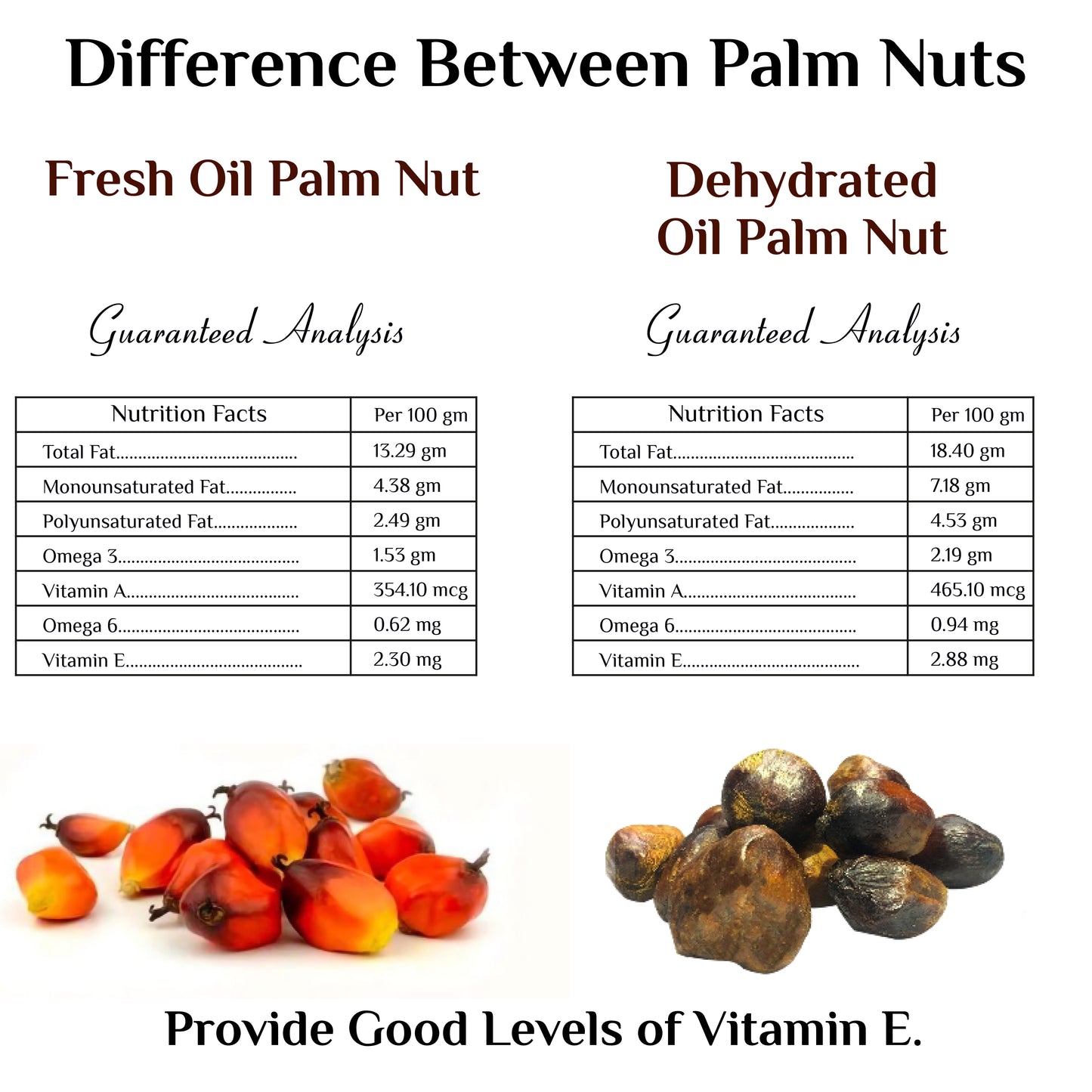 Congo® 1Kg Dehydrated Oil Palm Nut for Parakeet, Cockatiels, Conure, Amazon, Senegal, African Grey, Macaw, Cockatoo, Eclectus and Other Birds, 1Kg