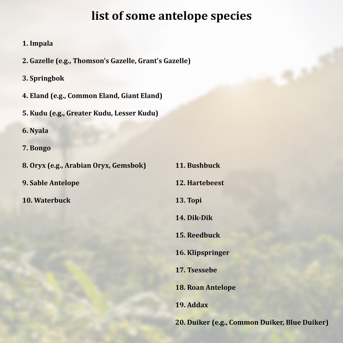 Antelope Feed – Specialized Nutrition for Healthy and Active Antelopes