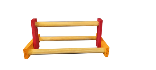 Congo 11X5 inch Triangle Perch Stand for Bird's Sitting for Budgies, Lovebirds, Cockatiels, Conure, Amazon, African Grey, Senegal and Other Birds