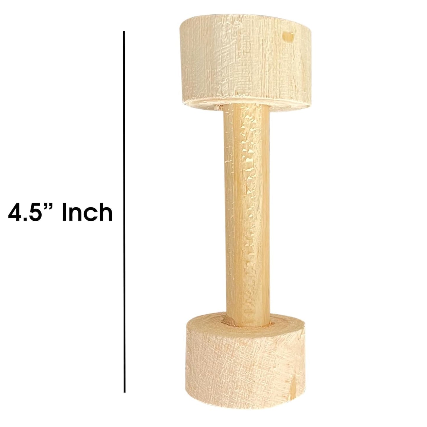 Natural Wooden Bird Toy Combo Set for Parrots, Cockatiels & Lovebirds | Chewing, Climbing & Perch Accessories | Cage Hanging Toys for Small & Medium Birds (5 Pieces)