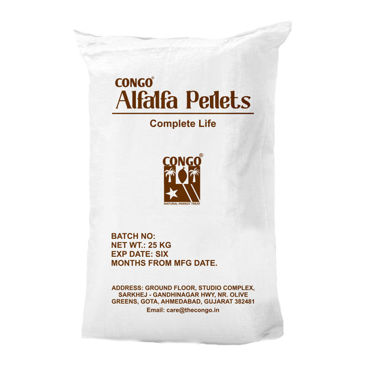 Premium Alfalfa Pellets - Nutrient-Rich & Easy-to-Feed for Exotic