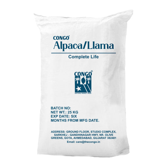 Alpaca/Llama Pellets - Nutrient-Dense Feed for Optimal Health, Fiber Production & Gut Support 25kg